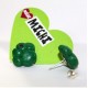 SWEET PAW Earings - Orecchini Green